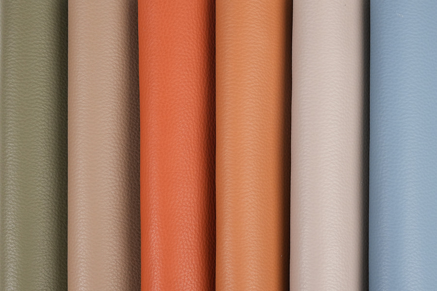 Piele artificială anti-pătă la atingere moale pentru canapele